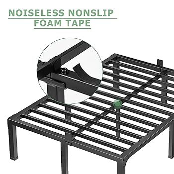 Amazon.com: NKZ Queen Bed Frame, 12 Inch Heavy Duty Metal